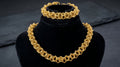 Collier Chaîne Cyclone — Plaqué Or 18 Carats