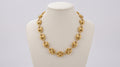 Collier Chaîne Grain de Café — Plaqué Or 18 Carats